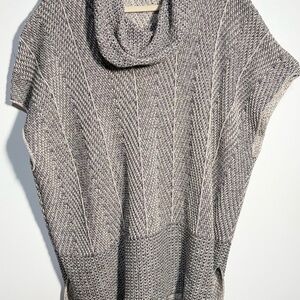 Eight Eight Eight Women's Gray Cowl Neck Sweater